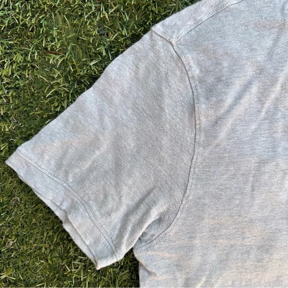 Christian LaCroix Men’s 100% Linen Polo Shirt Lightweight Quiet Lux Minimalist L - Picture 5 of 8